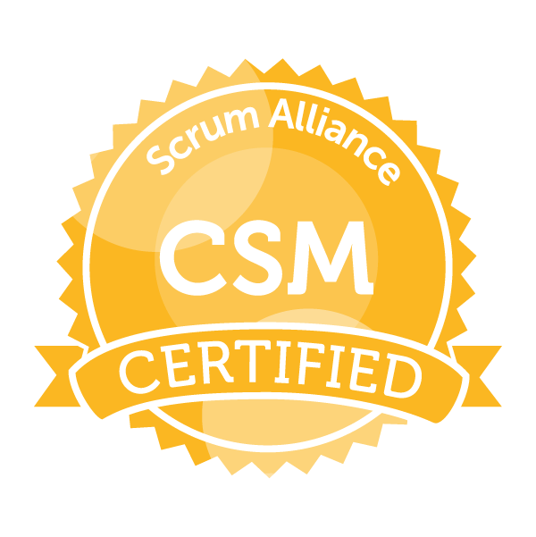 scrum master certification seal